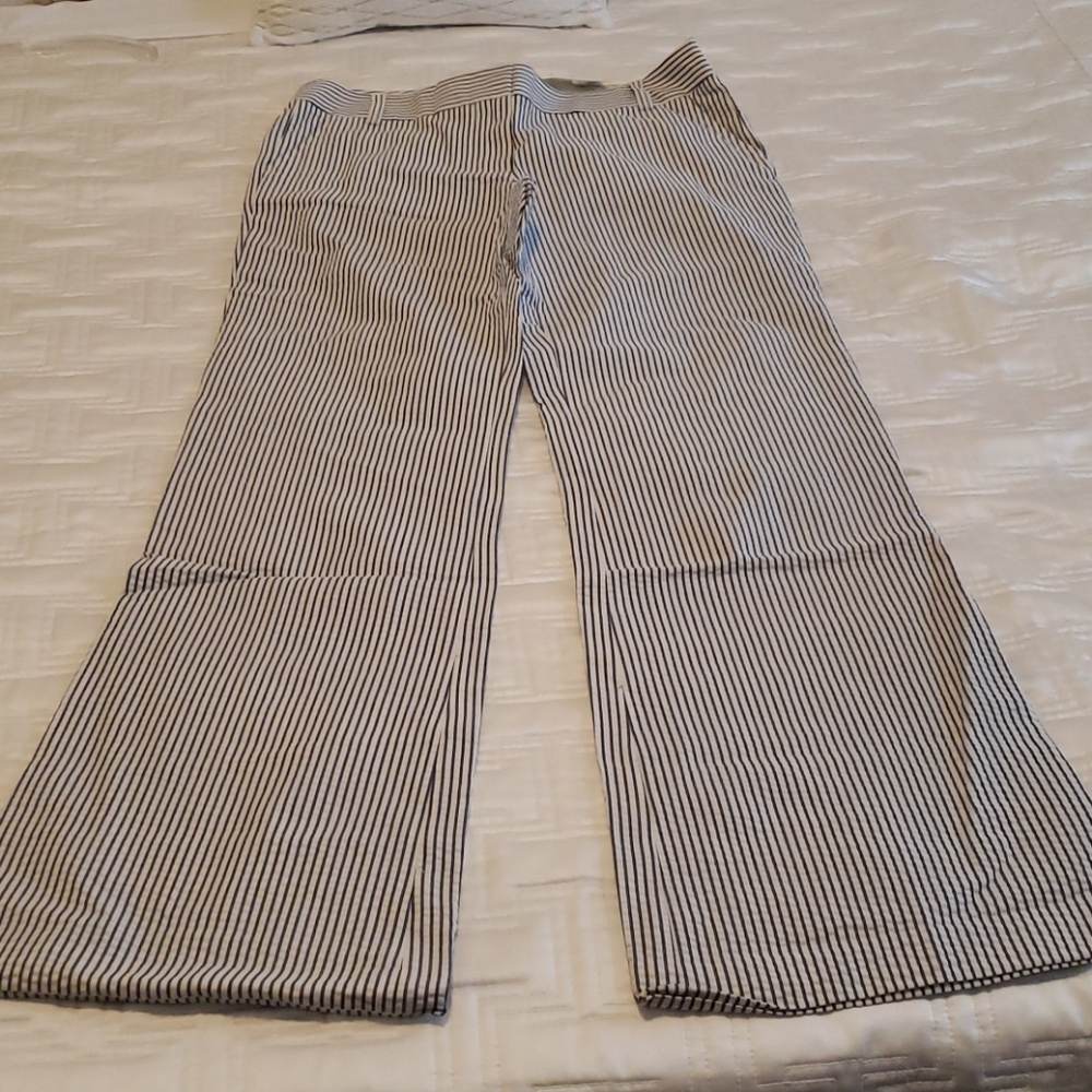 J. Crew Seersucker Pants NWT